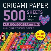 Origami Paper 500 sheets Kaleidoscope Patterns 4 (10 cm)