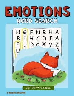 Emotions Word Search - My First Word Search: Word Search Puzzle for Kids Ages 4 - 6 Years - Education, K. Imagine