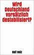 Wird Deutschland vorsätzlich... - Bild 1