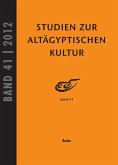 Studien zur Altägyptischen Kultur Band 41 (eBook, PDF)
