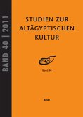 Studien zur Altägyptischen Kultur Band 40 (eBook, PDF)