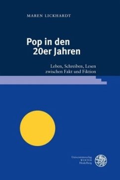 Pop in den 20er Jahren - Lickhardt, Maren
