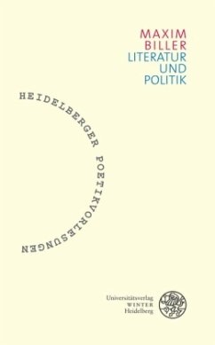 Literatur und Politik - Biller, Maxim