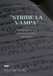 Cover Stride la vampa (G. Verdi) per saxofono e pianoforte (eBook, ePUB)