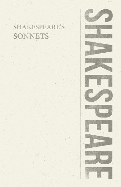 Shakespeare's Sonnets (eBook, ePUB)