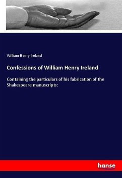Confessions of William Henry Ireland
