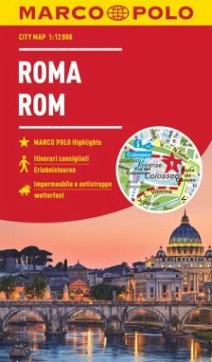 MARCO POLO Cityplan Rom 1:12.000. Rome / Roma