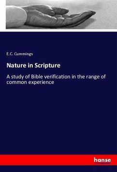 Nature in Scripture - Cummings, E. C.