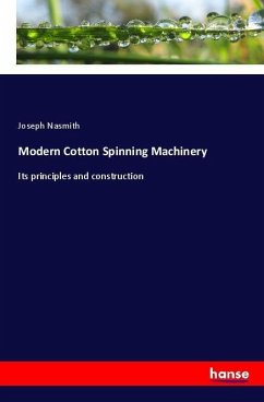 Cover Modern Cotton Spinning Machinery