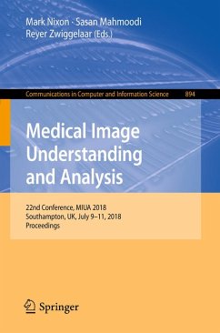 Cover Medical Image Understanding and Analysis (eBook, PDF)