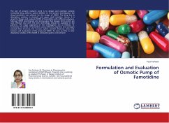 Formulation and Evaluation of Osmotic Pump of Famotidine