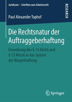 Die Rechtsnatur der Auftraggeberhaftung (eBook, PDF) - Tophof, Paul Alexander
