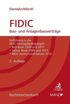 Cover FIDIC Bau- und Anlagenbauverträge
