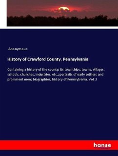 Cover History of Crawford County, Pennsylvania