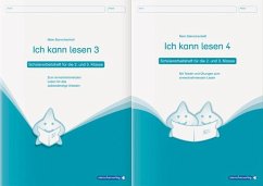 Ich kann lesen 3&4 - 2 Schülerarbeitshefte für die 2. und 3. Klasse - sternchenverlag GmbH;Langhans, Katrin