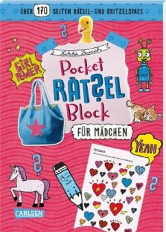 Pocket-Rätsel-Block: Für Mädchen - Busch, Nikki