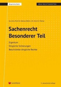 Sachenrecht Besonderer Teil (Skriptum) - Palma, Ulrich E.;Böhm, Helmut