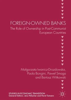 Foreign-Owned Banks - Iwanicz-Drozdowska, Malgorzata;Bongini, Paola;Smaga, Pawel
