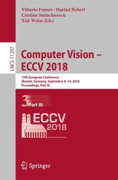 Computer Vision ¿ ECCV 2018