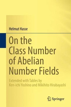 On the Class Number of Abelian Number Fields - Hasse, Helmut