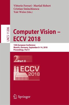 Computer Vision ¿ ECCV 2018