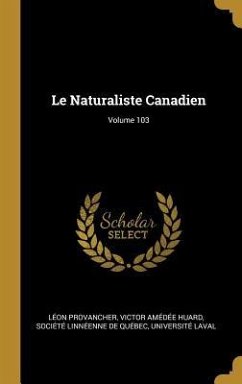 Le Naturaliste Canadien; Volume 103