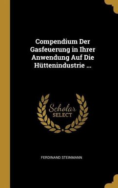 Compendium Der Gasfeuerung in Ihrer Anwendung Auf Die Hüttenindustrie ... - Steinmann, Ferdinand