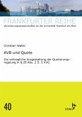 AVB und Quote (eBook, PDF)