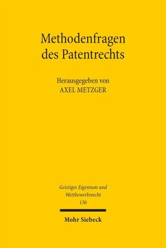 Methodenfragen des Patentrechts (eBook, PDF)