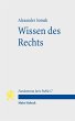 Wissen des Rechts (eBook, PDF) - Bild 1