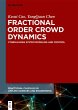 Fractional Order Crowd Dynamics (eBook,... - Bild 1