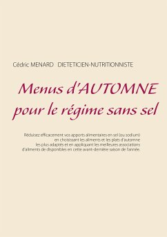 Menus d'automne pour le régime sans sel (eBook, ePUB) - Menard, Cedric