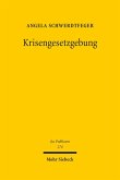 Krisengesetzgebung (eBook, PDF)