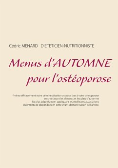 Menus d'automne pour l'ostéoporose (eBook, ePUB) - Menard, Cedric