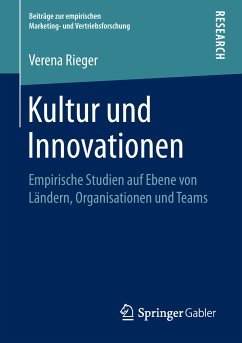 Kultur und Innovationen (eBook, PDF) - Rieger, Verena