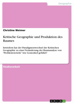 Kritische Geographie und Produktion des Raumes (eBook, PDF)