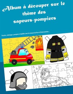 Cover Album à découper sur le thème des sapeurs-pompiers (eBook, ePUB)