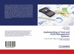 Implementing of Cost and Profit Management Systems: