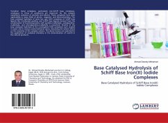 Base Catalysed Hydrolysis of Schiff Base Iron(II) Iodide Complexes