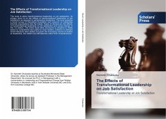 The Effects of Transformational Leadership on Job Satisfaction - Chukwuba, Kenneth