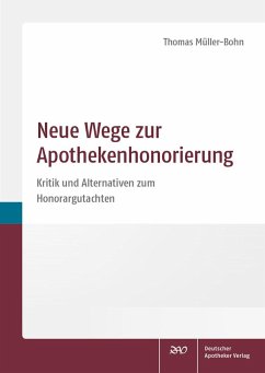 Cover Neue Wege zur Apothekenhonorierung (eBook, PDF)