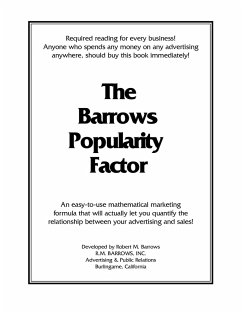 The Barrows Popularity Factor (eBook, ePUB) - Barrows, Robert M.