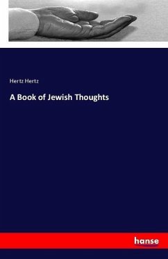 A Book of Jewish Thoughts - Hertz, Hertz