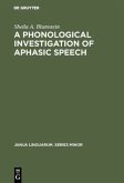 A Phonological Investigation of Aphasic Speech