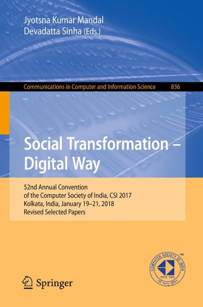 Social Transformation - Digital Way (eBook, PDF) Social Transformation - Digital Way (eBook, PDF)