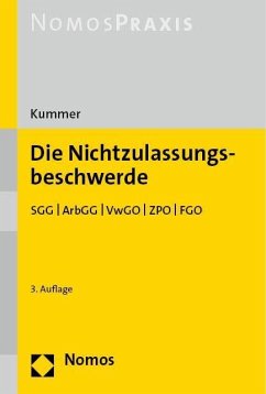 Die Nichtzulassungsbeschwerde - Kummer, Peter