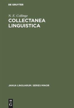 Collectanea Linguistica - Collinge, N. E.