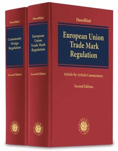 Cover European Union Trade Mark Regulation and Community Design Regulation. 2 Bände