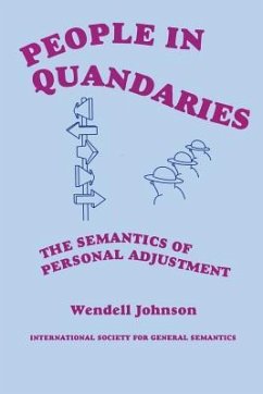 People in Quandaries: The Semantics of Personal Adjustment - Johnson, Wendell