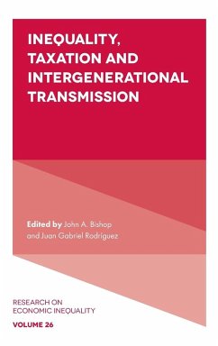 Inequality, Taxation, and Intergenerational Transmission Cover Inequality, Taxation, and Intergenerational Transmission